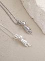 S925 Sterling Silver Cat Necklaces Cat Jewelry for Women Cat Gifts for Cat Lovers Cat Lover Gifts for Women Cat Lady Gifts Silver Cat Pendant Collarbone Necklace. 