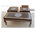 Center Table Sets in wood. 