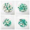 200 Pcs (50 Pcs Each) Square & Leaf, round & triangle Shape DIY Small Craft Mirrors. 