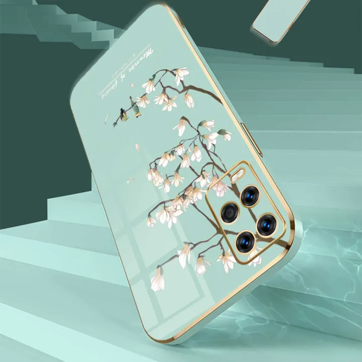 Casing%20For%20OPPO%20A54%204G%20Luxury%20Beautiful%20mapies%20with%20flower%20Camera%20Protection%20Phone%20Case%20Plating%20Edges%20Silicone%20Soft%20Cover%20With%20Free%20Lanyard%20-%20Image%204