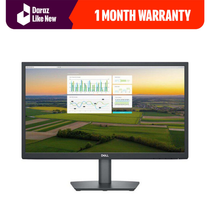 Daraz Like New - Dell Professional 22 inch LED MONITOR FHD 1080p Screen LED-Lit Monitor VGA HDMI DP INPUT