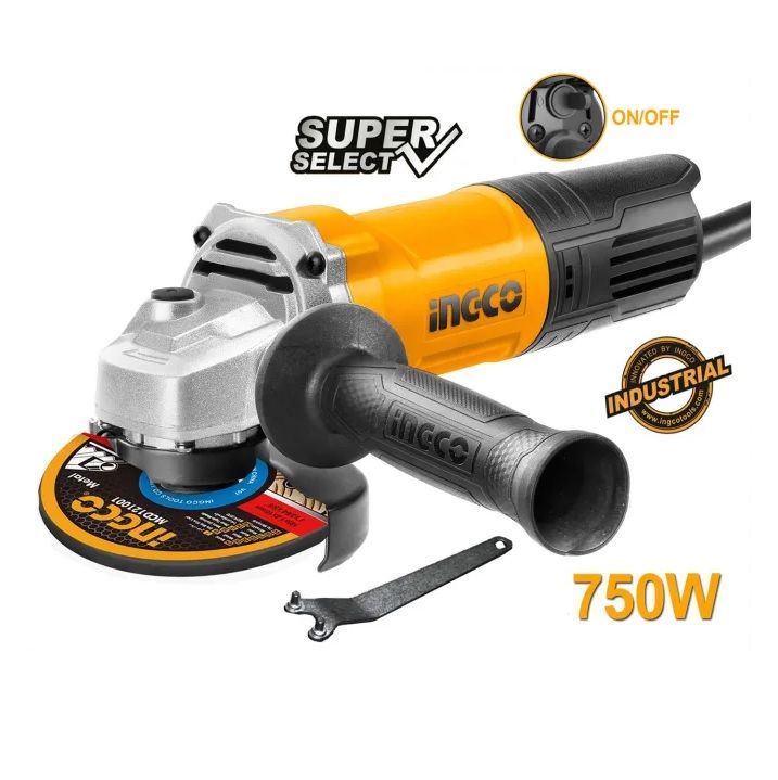Ingco%20Angle%20Grinder%20750W%20AG75028%20No-load%20speed:%2012000rpm%20-%20Image%202