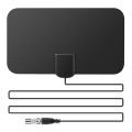 Digital TV Antenna Booster Hign Gain High Definition Aerial HD Flat Indoor Active Aerial For Car Antenna RV Travel Smart TV Hudduo. 