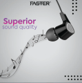 FASTER F-15 ORIGINAL 2IN1 WITH MIC HANDSFREE. 