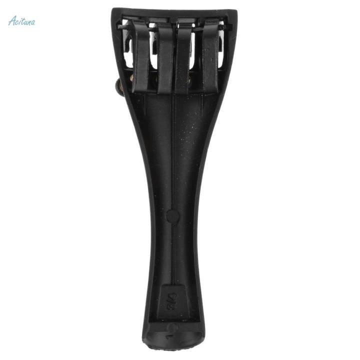 Professional Violin Fiddle Tailpiece with Fine Tuners for 1/2 Violin Parts