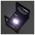 Levonsity Precision wire-account Graduated 5X Magnifier 2 LED for Photo Fabric Knitting Stamp paper. 