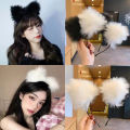 Fluffy Cute Cat Ears Fox Ears Hair Band Headband Accessories Gift Headwear ANLAN. 