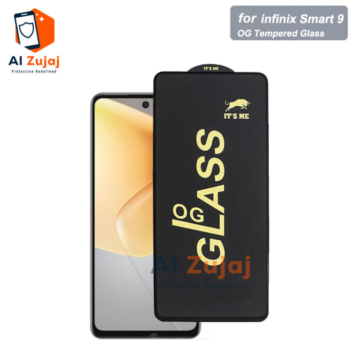 Infinix Smart 9 OG Glass Protector HD Plus Premium Quality Glass For infinix smart9
