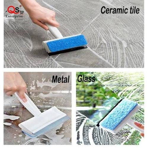 Double-Sided Wiper With Sponge Viper Cleaning Tools Easy To Clean Glass, Mirror, Metal, Surface - High Quality