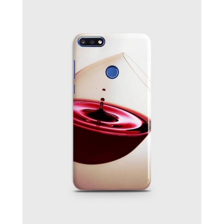 Huawei Nova 2 Lite Cover 3D Hard Case Glass Drink Style - 1Cover2503