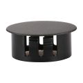 25pcs Lightweight Plastic Hole Plugs 25mm/0.98inch 22.2mm/0.87inch Pipe Insert End Caps Hardwood Black Panel Hole. 