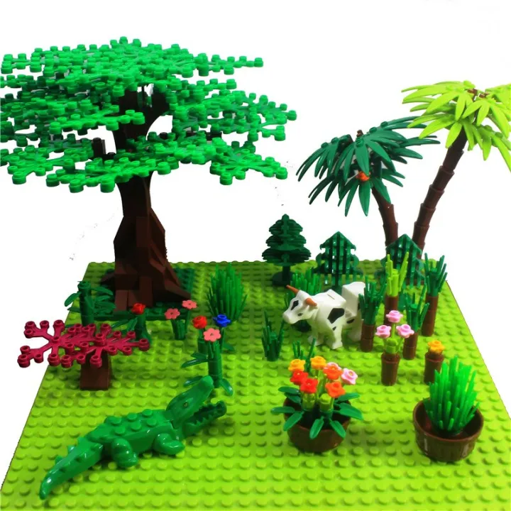 Bricks%20Tree%20Friend%20City%20Accessories%20Parts%20Building%20Blocks%20Brick%20Grass%20Bush%20Leaf%20Jungle%20Base%20Plate%20Moc%20Toy%20Compatible%20Classic%20-%20Image%205