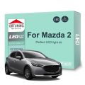 LED Interior Light Bulb Kit For Mazda 2 Demio DW DY DE DJ DL 1996-2015 2016 2017 2018 2019 2020 2021 Car Map Dome Lamp Canbus. 