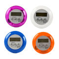 Mini Portable Round Shape Digital Magnetic LCD Stopwatch Timer Kitchen Sport Racing Alarm Clock Countdown 99 Minute 5 Colors. 