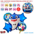 Baby Girl Happy Birthday Cartoon Character Theme Set 5 Pcs Foil Balloons Chrome Metallic Foil Kids Party Carton Baloon Reusable Balloon For Birthday Party Decor Party Supplies Kid Birth Day Frozen Hello Kitty Its A Girl Masha & Bear Unicorn Princess Sofia. 