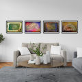 4 pieces Islamic picture frame set photo{ 5x7size}wall decoration photo frame. 