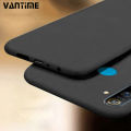 Vantime for Realme C3 Case Soft Sandstone Ultra Thin Matte Back Cover. 