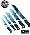 Original KIWI 5 Pieces Knives set - Kiwi Knife Cook Utility Knives -Kiwi Chef's Knife with Slip-resistant Handle - For Professional CHEFF use and Daily Kitchen Use - Kiwi KNIVES FOR MEAT AND VEGETABLE CUTTING - MADE IN THAILAND. 