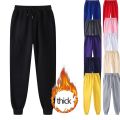 Men's Fleece Pants Sweatpants Joggers Winter Pants Trousers Side Pockets Elastic Waist Fleece Comfort Warm Daily Casual Unisex. 