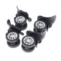 4Pcs Suitcase Luggage Universal 360 Del gree Swivel Wheels Trolley Wheel Tools. 