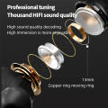 INNOVAT® A9 pro Touch Screen ANC Wireless Headset TWS Noise Cancelling Earbud Bluetooth Headphone 5.3 Support APP Long Battery life. 