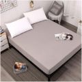 100% Waterproof Mattress Fitted Cover | For Double Bed | King Size 72 x 78 Inches / 6 x 6.5 Feet. 