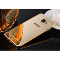 Aluminum Mirror Metal Bumper Case Cover For HTC ONE M9 (Color:Gold). 