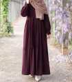 Belt Abaya for Girls, Long Frock Style Gown, Ready-to-Wear Abaya for Women, Unique Design and Comfortable Fit. 