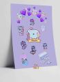 Mang Bt21 Sticker Sheet. 