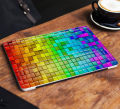 Colorful 3d Cubes Laptop Back Skin Vinyl Stickers Decal for 13 14 15 15.6 inches Laptop. 