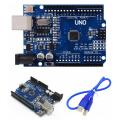 Arduino UNO R3 ATmega328P SMD+USB cable (clone). 