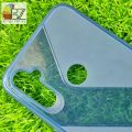 Realme_ C3 - Transparent Shockproof S line Back Cover - Solid and Durable - Flexible and anti scratch - With camera protection. 