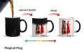 Custom Magic Mug Color Changing Picture Cup. 