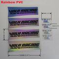 Wholesale JDM Car Wheel Stickers VOLK RACING RAYS TE37SL Fluorescent Reflective TE37 SL Sport Rim Sticker Decal Accessories. 