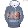 Fashion cosplay Grey's Anatomy 3D printed hoodies sweatshirts boys/girls fashion sweatshirt adult child casual pullovers tops. 