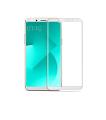 Oppo A83 Full White 9D5D6D10D11D21D Tempered Glass Screen Protector Full Glue Edge To Edge For Oppo A83. 