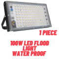 LED Flood Light 100W AC 220V Waterproof Spotlight Floodlight Outdoor Garden LED Light. 