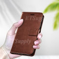 Flip Phone Case for Redmi Note 13 Pro, Leather Vintage Kickstand Wallet Cover. 