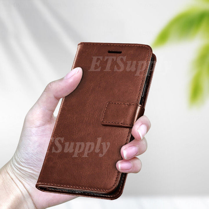 Flip Phone Case for Redmi Note 13 Pro, Leather Vintage Kickstand Wallet Cover
