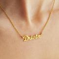 Name Necklace Personalized 18K Gold Plated Custom Made Design Customized Pendant For Her/Him, Gift for Both, New Arrival & Trending Occasion Surprise. 