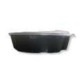 Disposable section portion food box. 