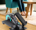 Under Desk Elliptical Bike Pedal Exerciser Portable Seated Elliptical Machine W/Adjustable Workout Levels - Adult to Seniors Compact Desk Elliptical - Seated Pedal Exerciser - Portable Elliptical Bike - Under Desk Workout Machine - Quiet Pedal Exerciser. 