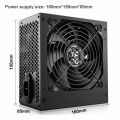 Aigo GP650 650W Active 80 PLUS BRONZE PC Power Supply Unit E-sports for Gaming PCs. 