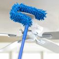 For specialized fan cleaning, AlClean Flexible Micro Fiber Duster with Telescopic Stainless Steel Handle. 