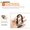 Homestar 1PC High-Intensity Magnet Suction Buckle With Spring Rope Fishing Gear Release Recaption Hook Mountaineering Camping Keychain Accessories. 