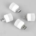 Portable LED Light Mini Night Light USB Plug Lamp Computer Mobile Power Charging Small Book Lamp Eye Protection Reading Light   Pack of  5. 