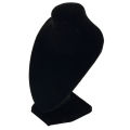 Black Mannequin Necklace Jewelry Pendant Display Stand. 