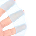 Silicone Swim Hand Fins Swimming Pool Half Finger Flippers Swim Training Web Gloves MJ. 