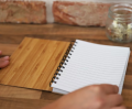 Personalized/Customized Wooden Diary Name & Picture Engraved Diary with Wooden Pen. 