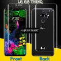 LG G8 THINQ Front and Back Hydrogel film jelly protector for LG G8 THINQ. 